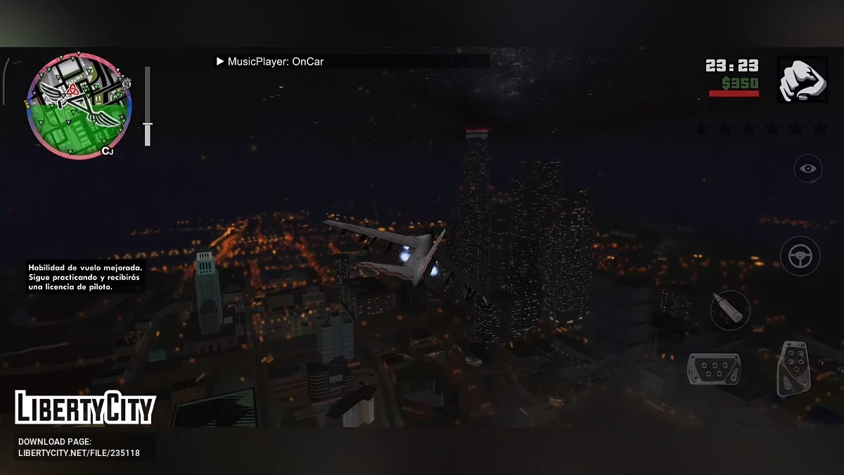 GTAsa AML+ Расширенный проект Brightened - Xkiloader Global (dxt/и т.д./PVR) / GTA San Andreas (iOS, Android)