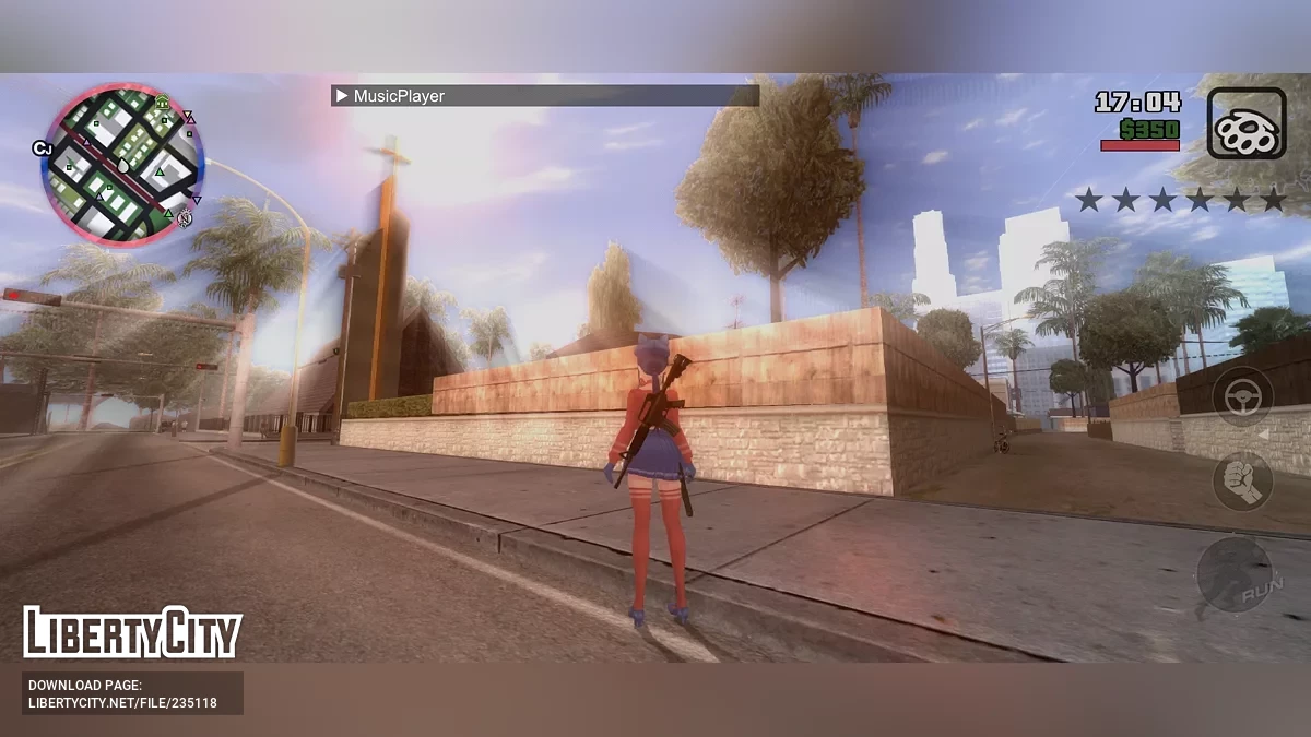 GTAsa AML+ Расширенный проект Brightened - Xkiloader Global (dxt/и т.д./PVR) / GTA San Andreas (iOS, Android)