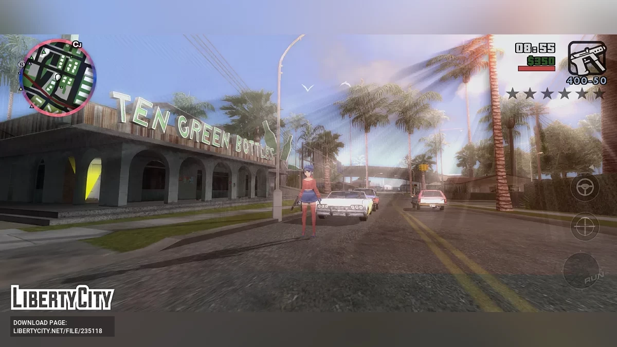 GTAsa AML+ Расширенный проект Brightened - Xkiloader Global (dxt/и т.д./PVR) / GTA San Andreas (iOS, Android)