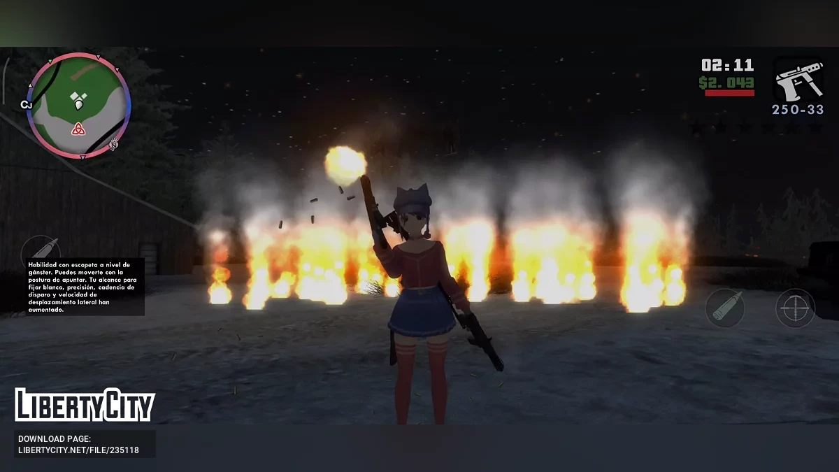 GTAsa AML+ Расширенный проект Brightened - Xkiloader Global (dxt/и т.д./PVR) / GTA San Andreas (iOS, Android)