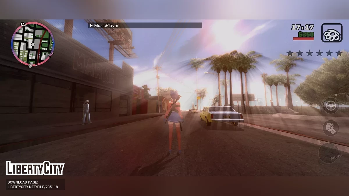 GTAsa AML+ Расширенный проект Brightened - Xkiloader Global (dxt/и т.д./PVR) / GTA San Andreas (iOS, Android)