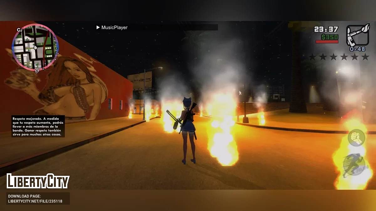 GTAsa AML+ Расширенный проект Brightened - Xkiloader Global (dxt/и т.д./PVR) / GTA San Andreas (iOS, Android)