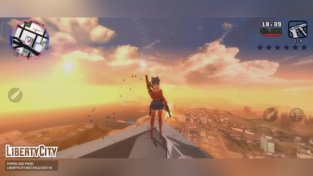 GTAsa AML+ Расширенный проект Brightened - Xkiloader Global (dxt/и т.д./PVR) / GTA San Andreas (iOS, Android)