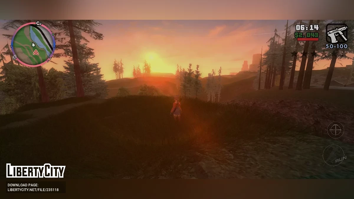 GTAsa AML+ Расширенный проект Brightened - Xkiloader Global (dxt/и т.д./PVR) / GTA San Andreas (iOS, Android)