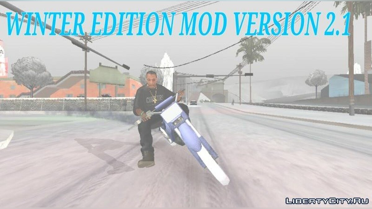 Winter Edition 2021 v2.1 for GTA San Andreas (iOS, Android) - Картинка #1