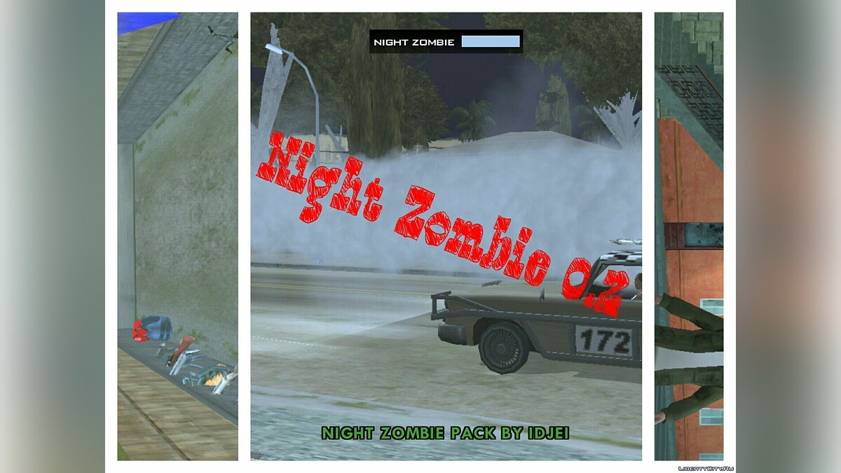 Night Zombie (beta 0.2) для GTA San Andreas (iOS, Android) - Картинка #1