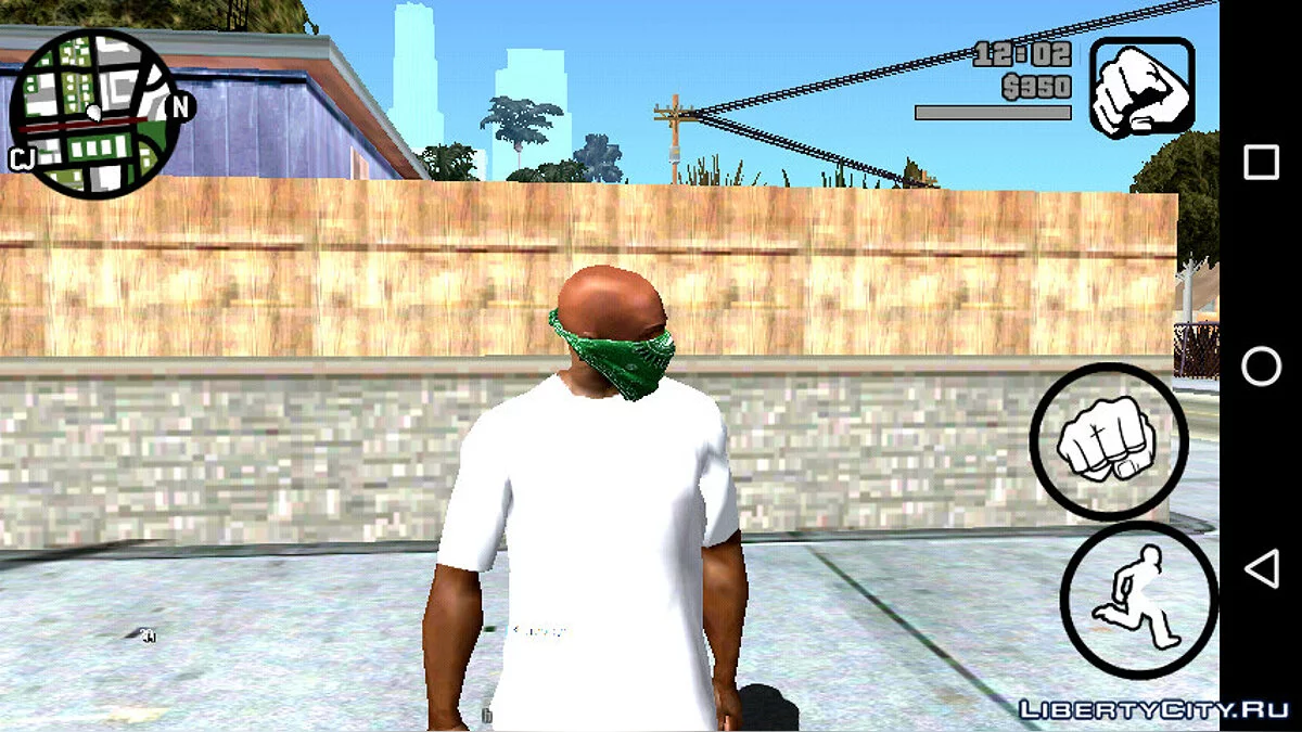 Новая зелёная бандана / GTA San Andreas (iOS, Android)