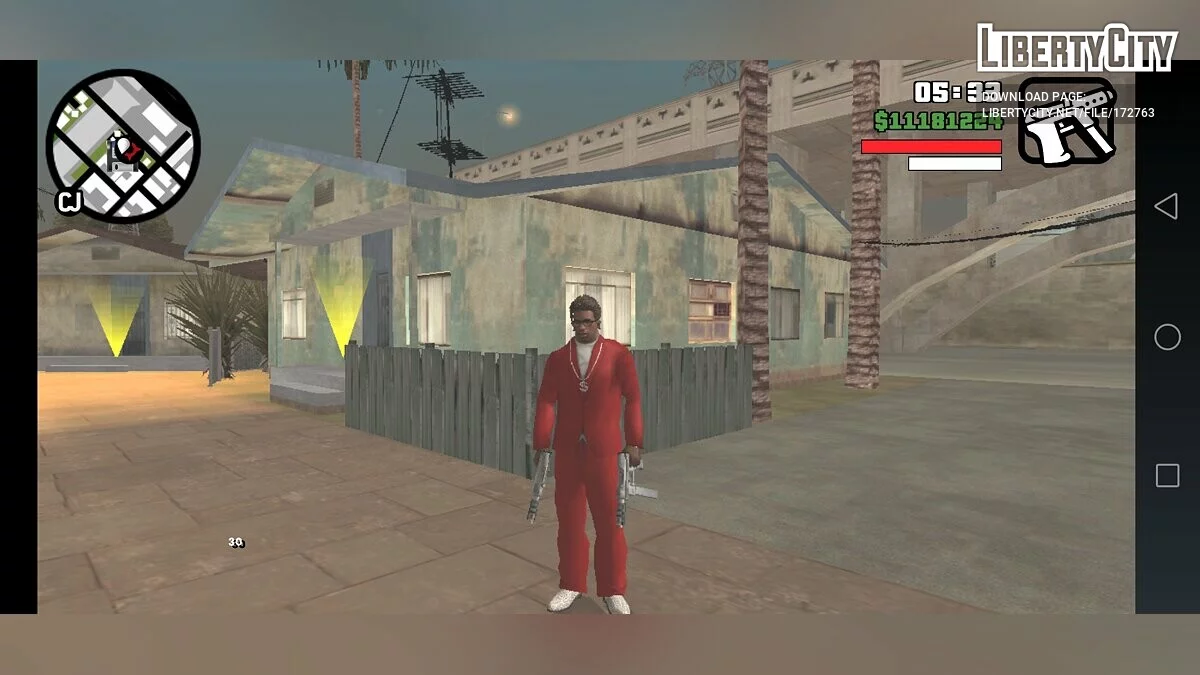 Причёска Казумы Кирью из Yakuza / GTA San Andreas (iOS, Android)