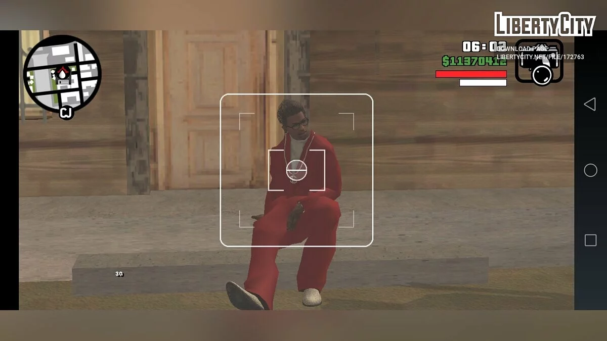 Причёска Казумы Кирью из Yakuza / GTA San Andreas (iOS, Android)