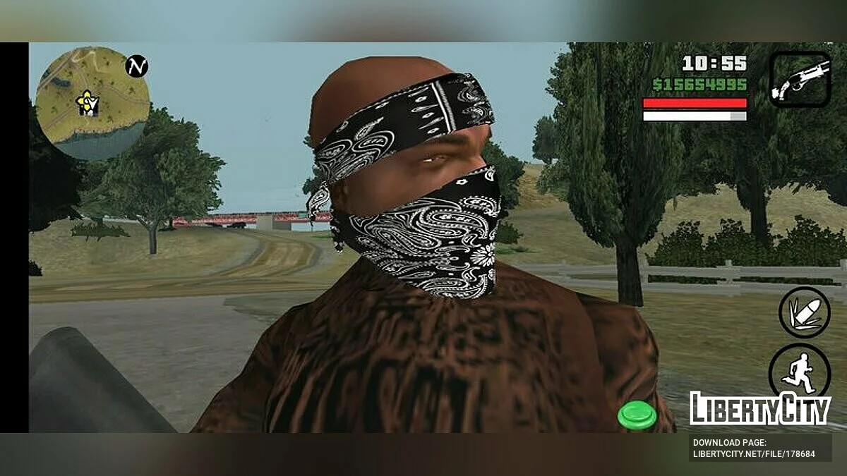 HQ бандана / GTA San Andreas (iOS, Android)