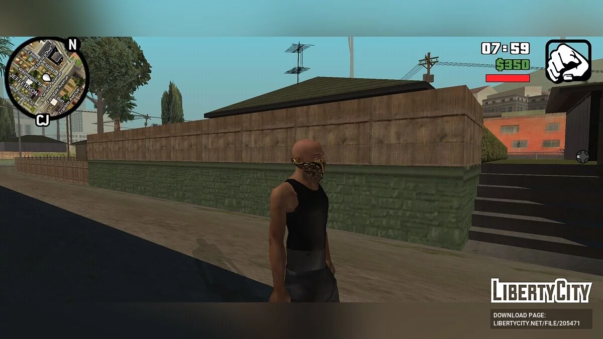 Новая желтая бандана / GTA San Andreas (iOS, Android)