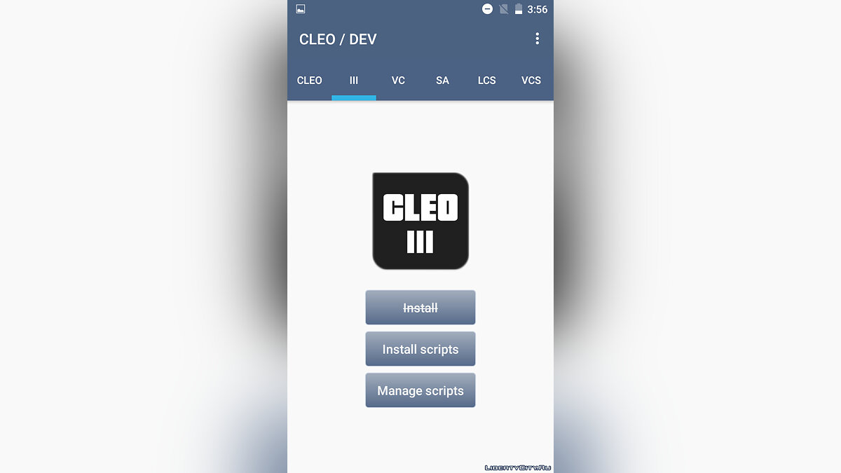 Скачать Библиотека CLEO Android 2.0.1 + поддержка PSP (GTA LCS и VCS) для  GTA San Andreas (iOS, Android)