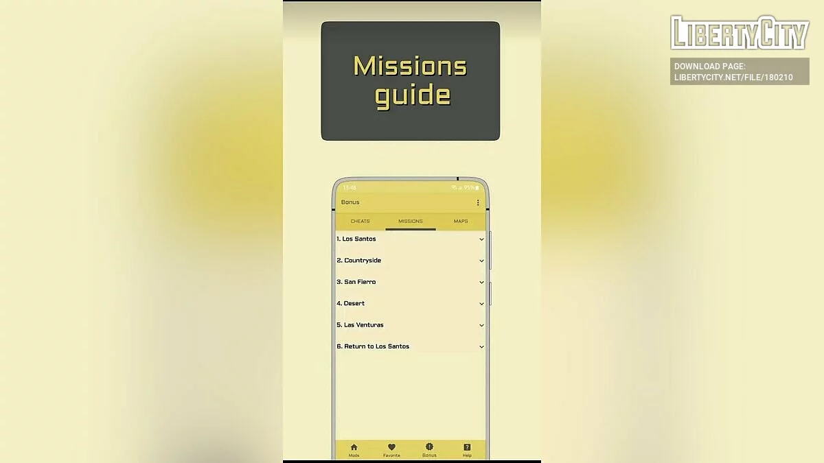 CLEO Mod Master 1.1.2 / GTA San Andreas (iOS, Android)