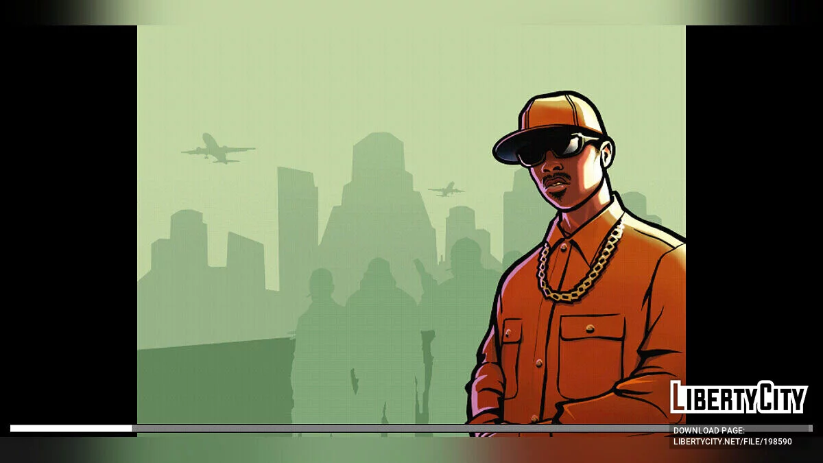 GTA San Andreas: The Definitive Edition - новые текстуры для меню игры / GTA San Andreas (iOS, Android)