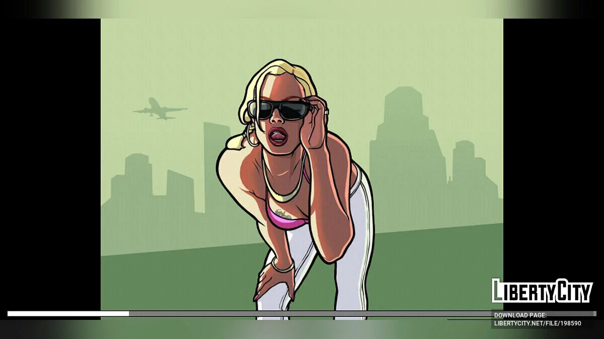 GTA San Andreas: The Definitive Edition - новые текстуры для меню игры / GTA San Andreas (iOS, Android)