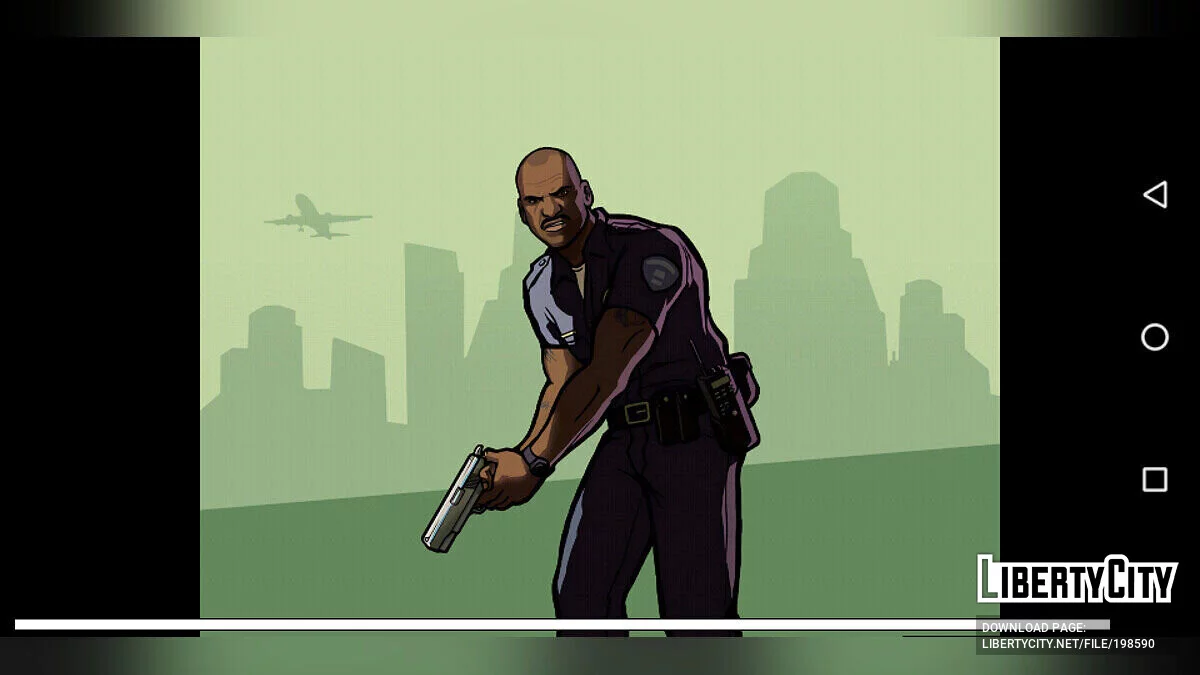 GTA San Andreas: The Definitive Edition - новые текстуры для меню игры / GTA San Andreas (iOS, Android)
