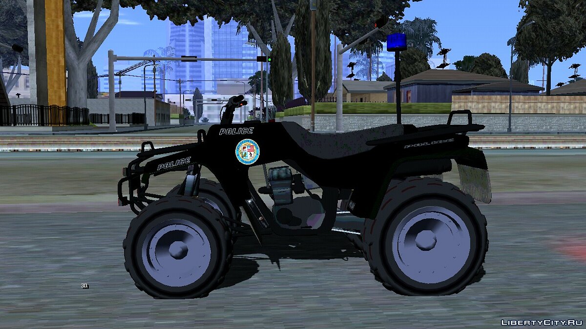 ATV Police из GTA 5 для GTA San Andreas (iOS, Android) - Картинка #3