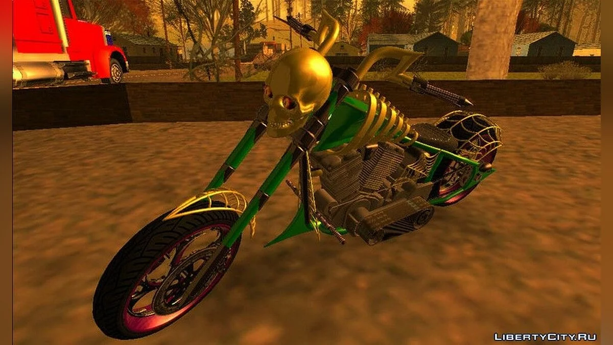 Мотоцикл Sanctus из GTA 5 / GTA San Andreas (iOS, Android)