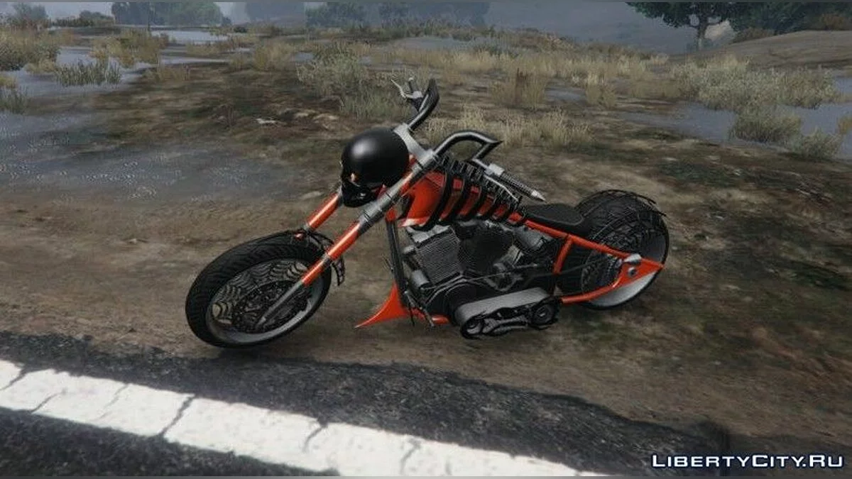 Мотоцикл Sanctus из GTA 5 / GTA San Andreas (iOS, Android)