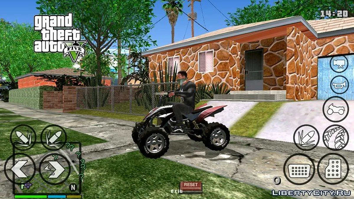 Real Quad Bike GTA 5 - Квадроцикл из GTA 5 / GTA San Andreas (iOS, Android)