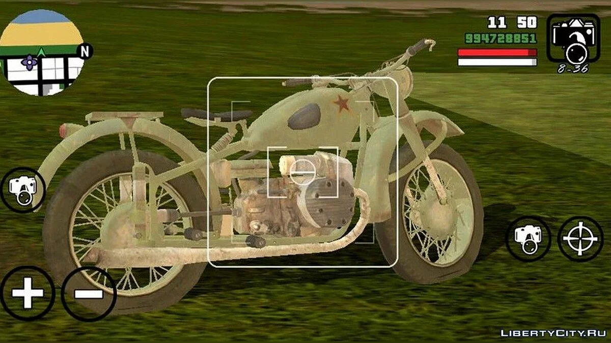 Классический мотоцикл / GTA San Andreas (iOS, Android)