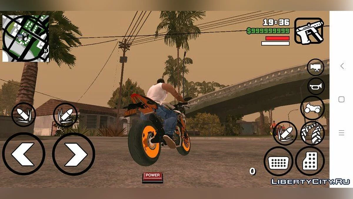 KTM RC 200 / GTA San Andreas (iOS, Android)