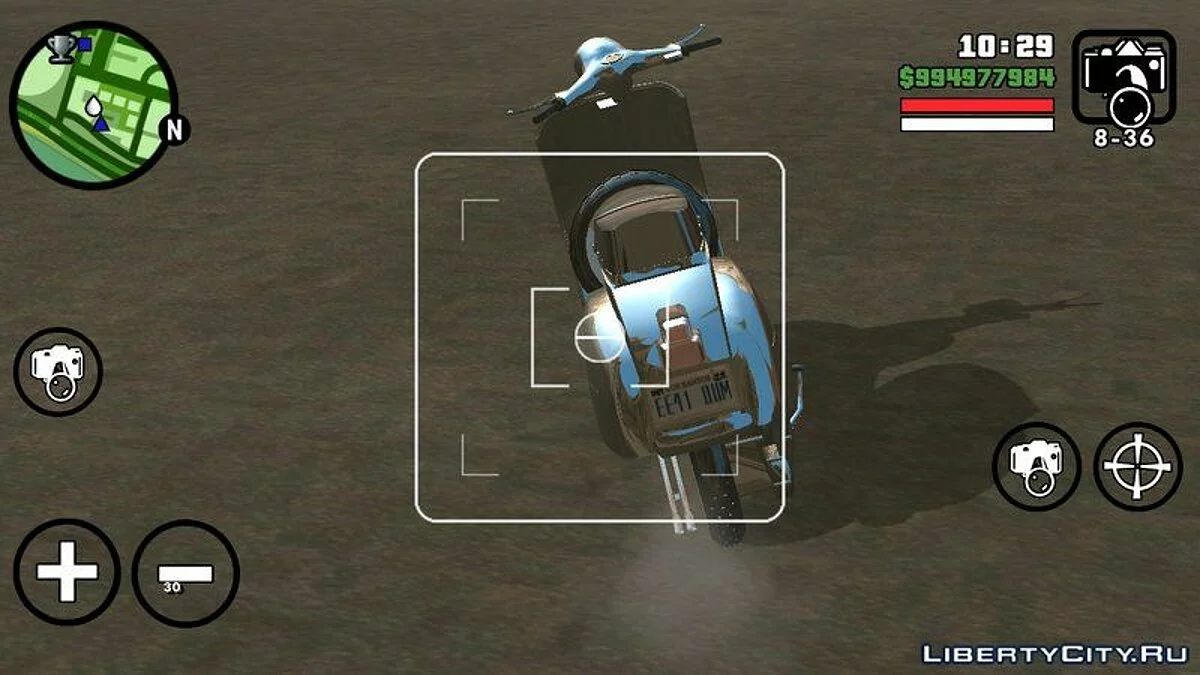 Веспа 50 1972 / GTA San Andreas (iOS, Android)