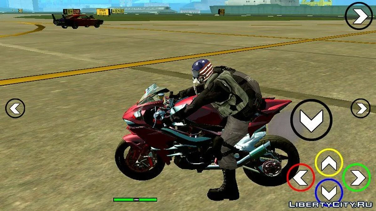 Kawasaki Ninja H2R / GTA San Andreas (iOS, Android)