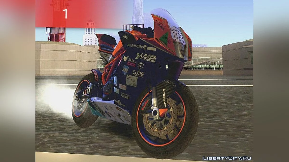 KTM1990 RC8 / GTA San Andreas (iOS, Android)