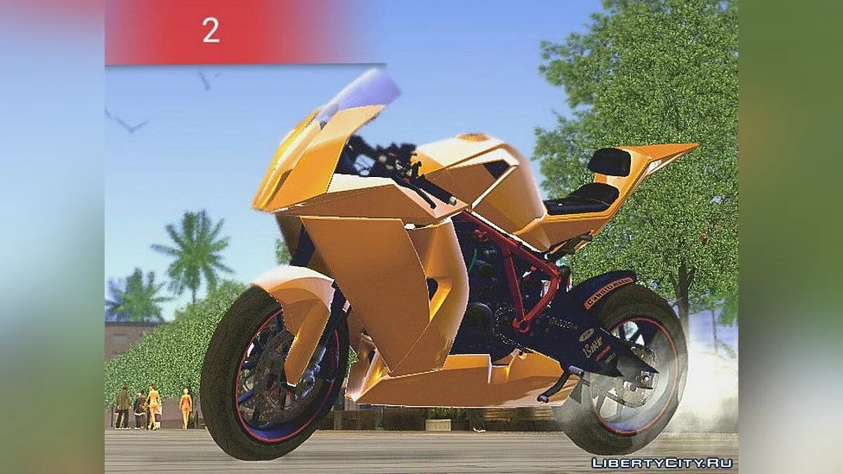 KTM1990 RC8 / GTA San Andreas (iOS, Android)
