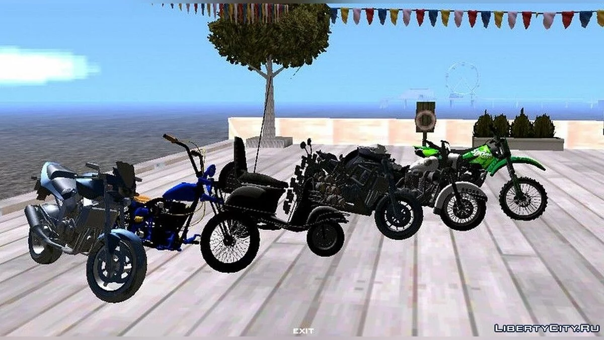 Сборник мотоциклов из GTA 5 / GTA San Andreas (iOS, Android)