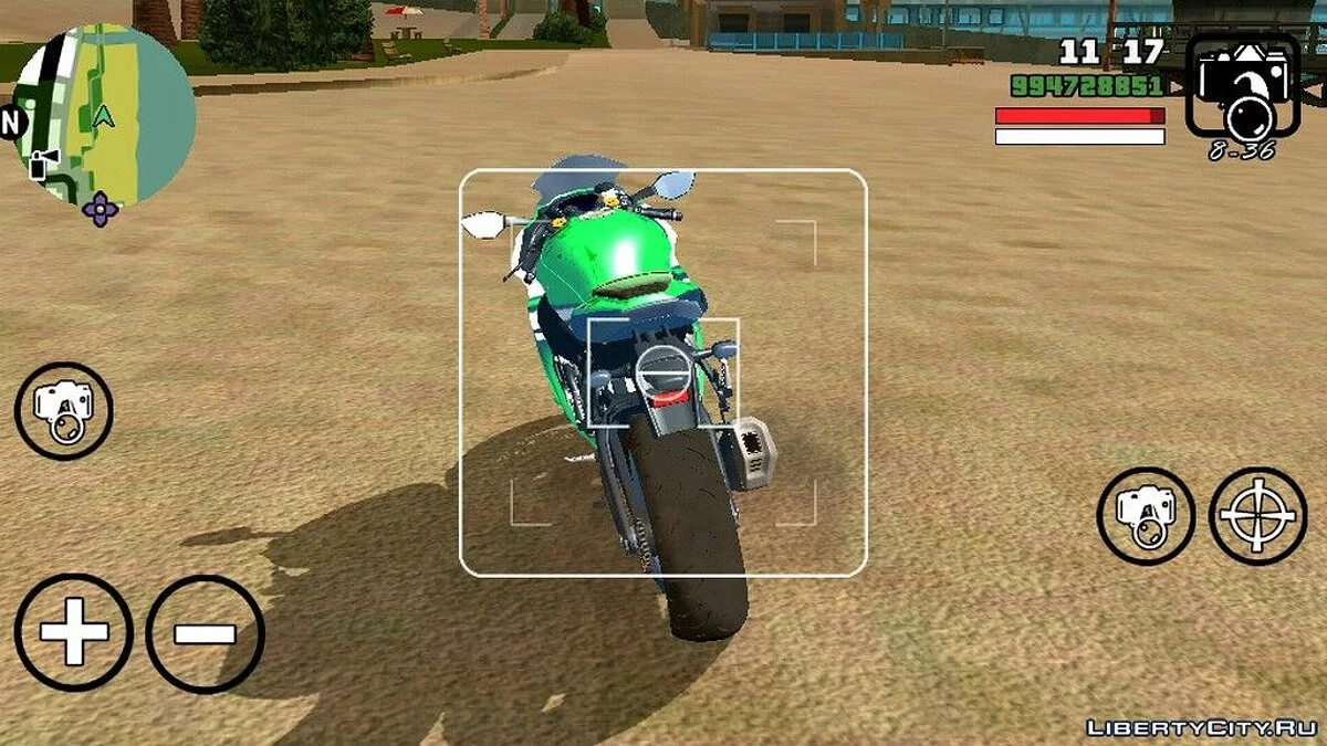 Kawasaki Ninja ZX 10R / GTA San Andreas (iOS, Android)
