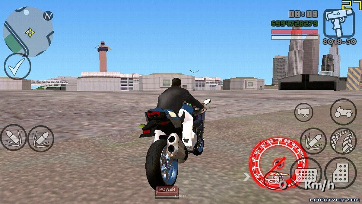 Скачать Ninja H2 для GTA San Andreas (iOS, Android)