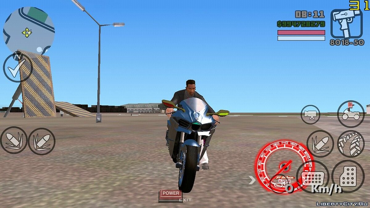 Скачать Ninja H2 для GTA San Andreas (iOS, Android)