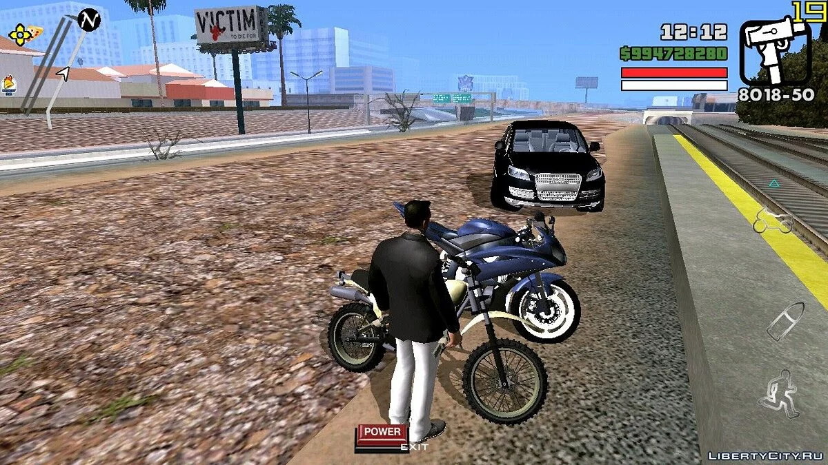 Yamaha R6 And Kawasaki Ninja Zx10r  / GTA San Andreas (iOS, Android)