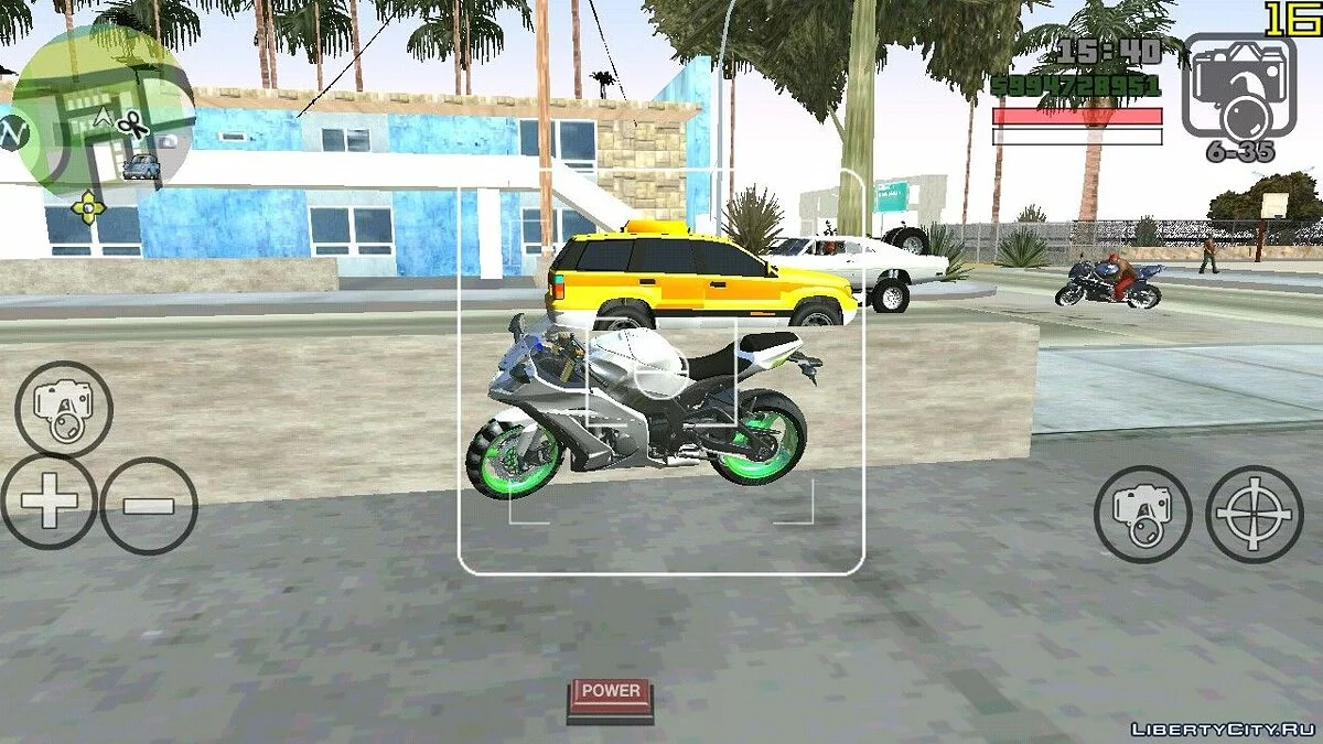 Yamaha R6 And Kawasaki Ninja Zx10r  / GTA San Andreas (iOS, Android)