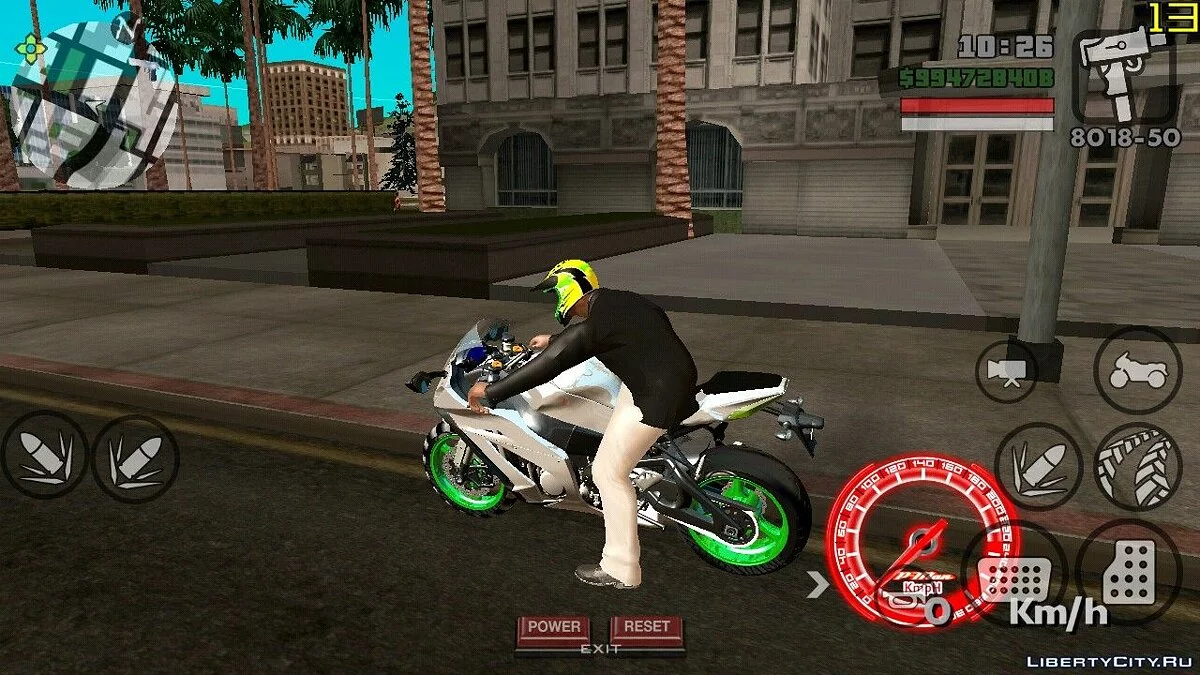 Yamaha R6 And Kawasaki Ninja Zx10r  / GTA San Andreas (iOS, Android)