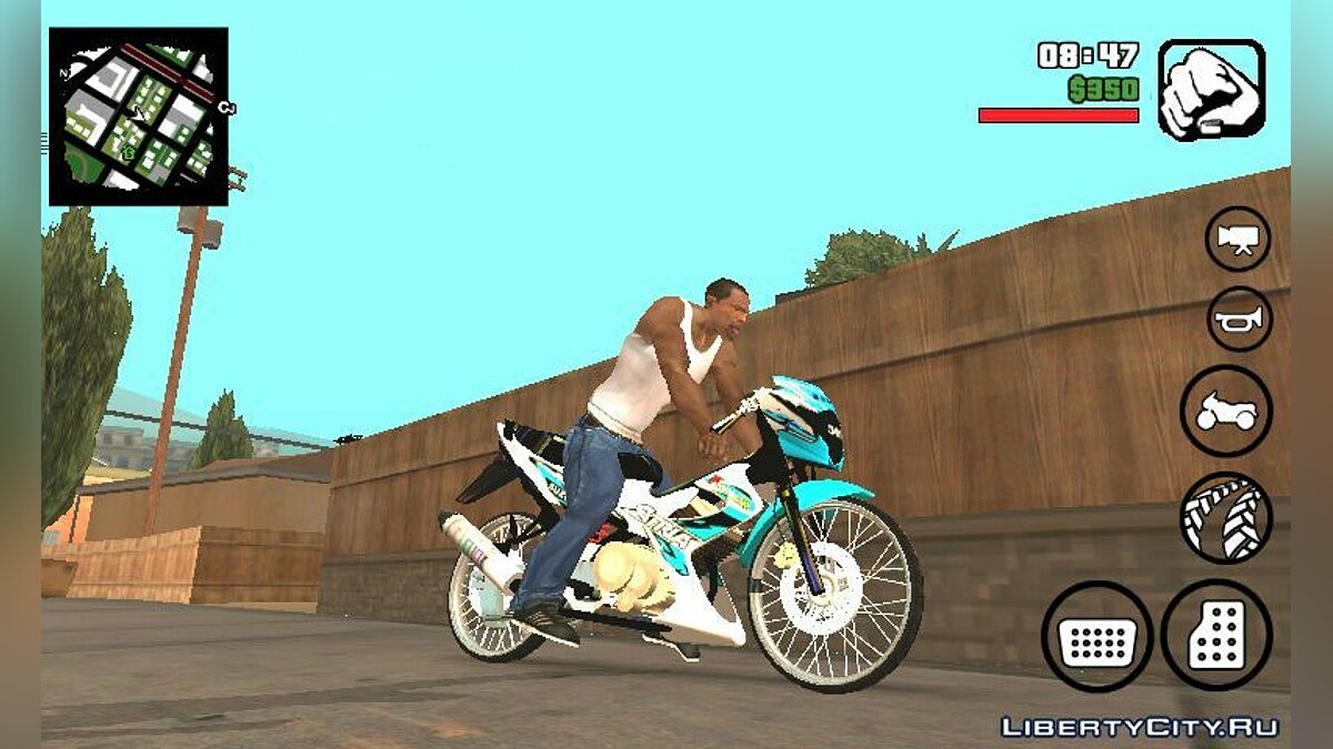 Скачать Satria FU New 150 для GTA San Andreas (iOS, Android)