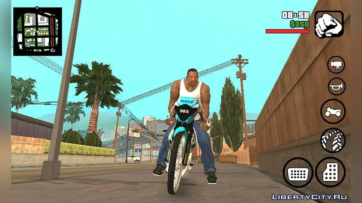 Satria FU New 150 / GTA San Andreas (iOS, Android)