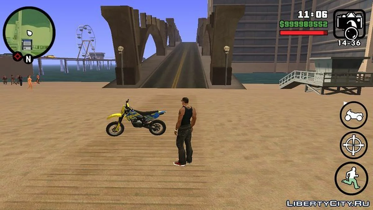 Sanchez из GTA 5 / GTA San Andreas (iOS, Android)