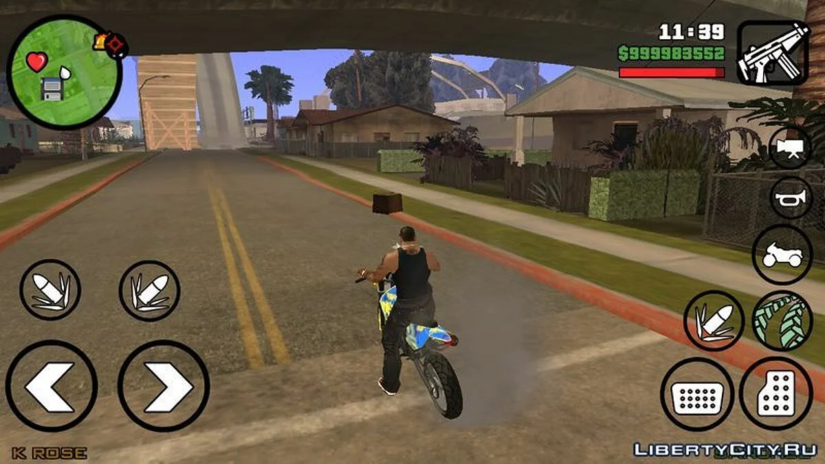 Sanchez из GTA 5 / GTA San Andreas (iOS, Android)