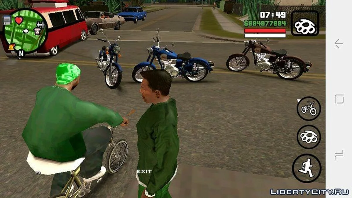 Bullet Bike FK / GTA San Andreas (iOS, Android)