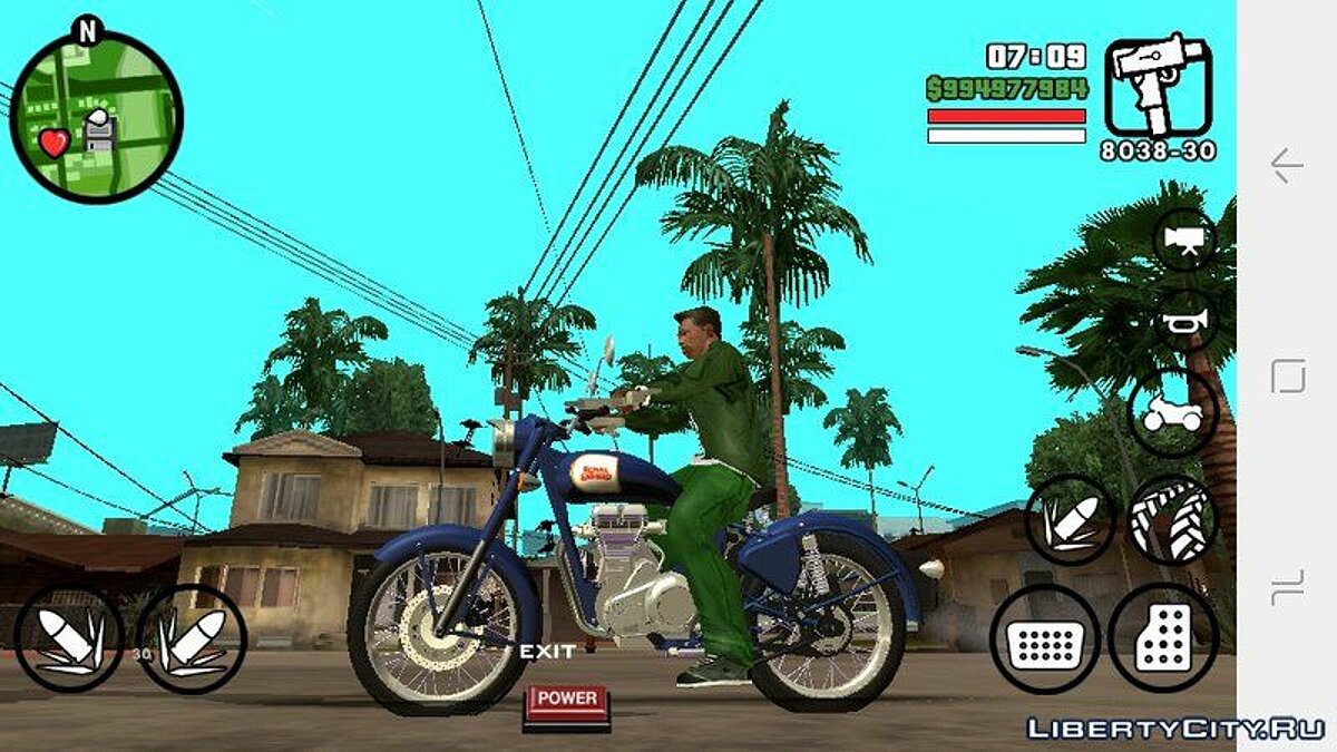 Скачать Bullet Bike FK для GTA San Andreas (iOS, Android)