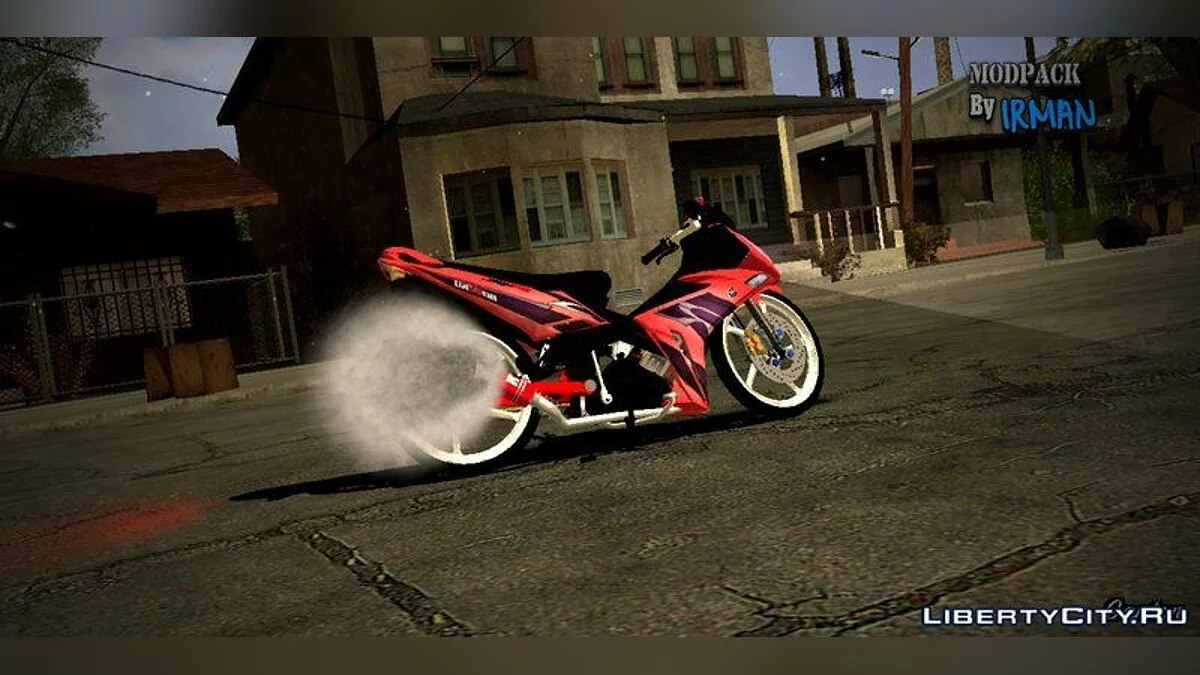 Yamaha X-1R Merah / GTA San Andreas (iOS, Android)