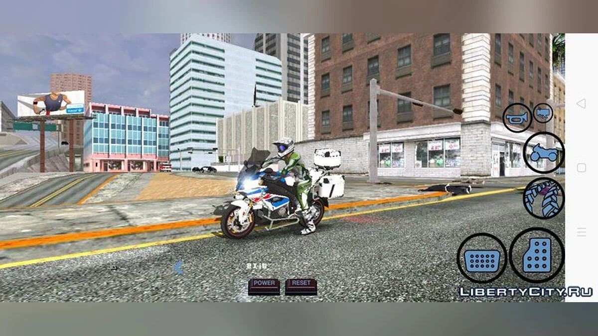 BMW GS1000RR Touring / GTA San Andreas (iOS, Android)