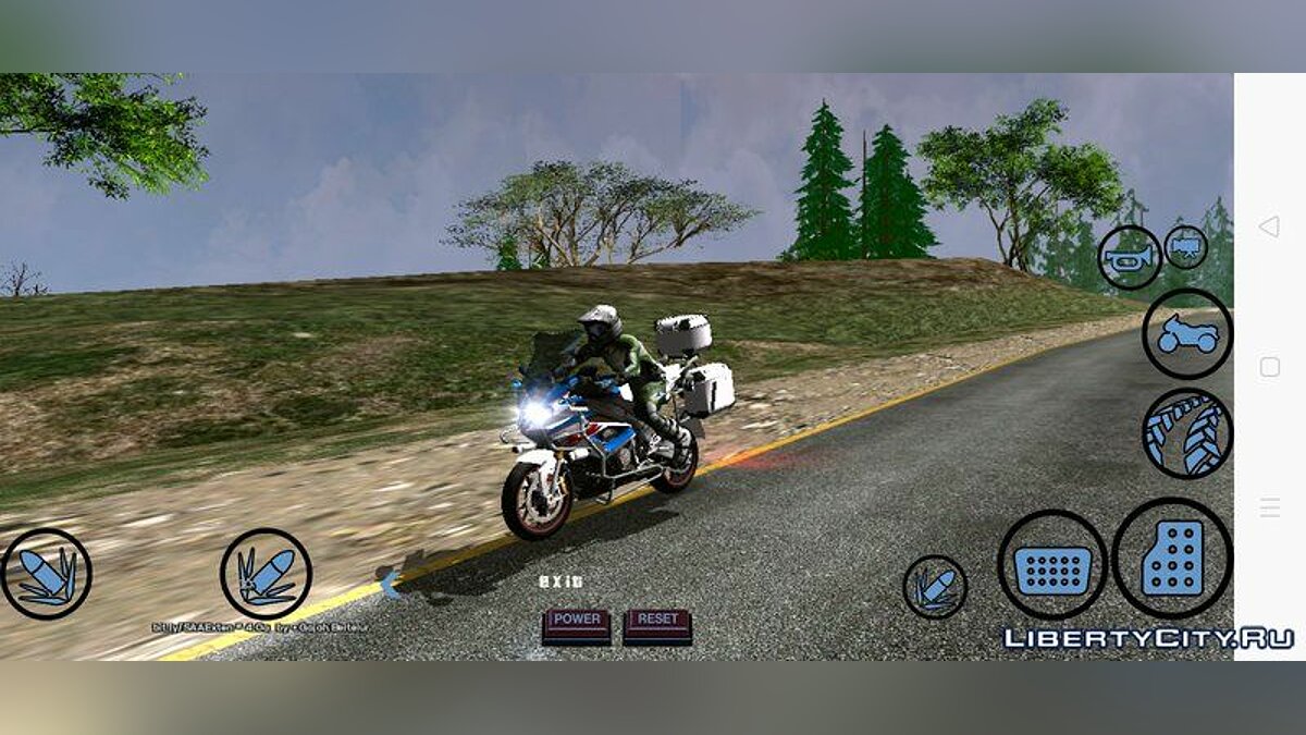 Скачать BMW GS1000RR Touring для GTA San Andreas (iOS, Android)