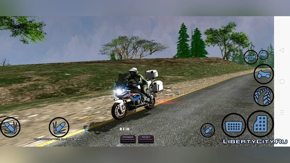 BMW GS1000RR Touring / GTA San Andreas (iOS, Android)
