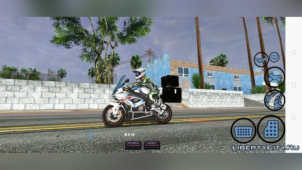 BMW S1000RR Touring Modification / GTA San Andreas (iOS, Android)