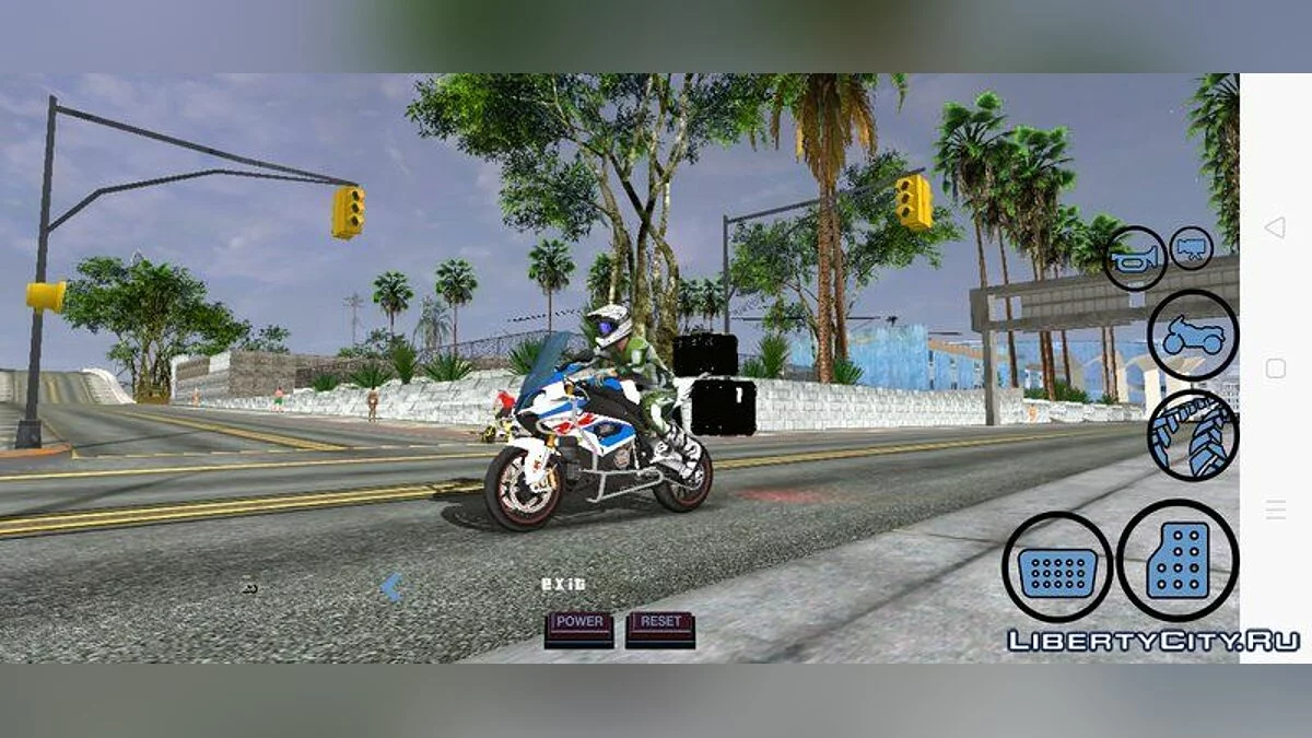 BMW S1000RR Touring Modification / GTA San Andreas (iOS, Android)
