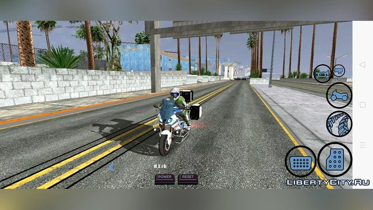 BMW S1000RR Touring Modification / GTA San Andreas (iOS, Android)